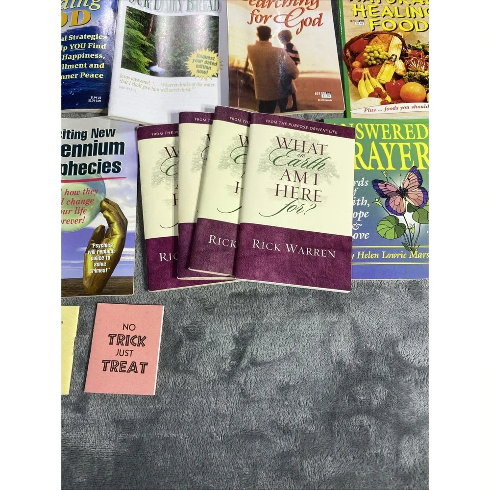Vtg Christian Mini Book Booklet Lot Of 69 Inspirational Religious Healing Prayer
